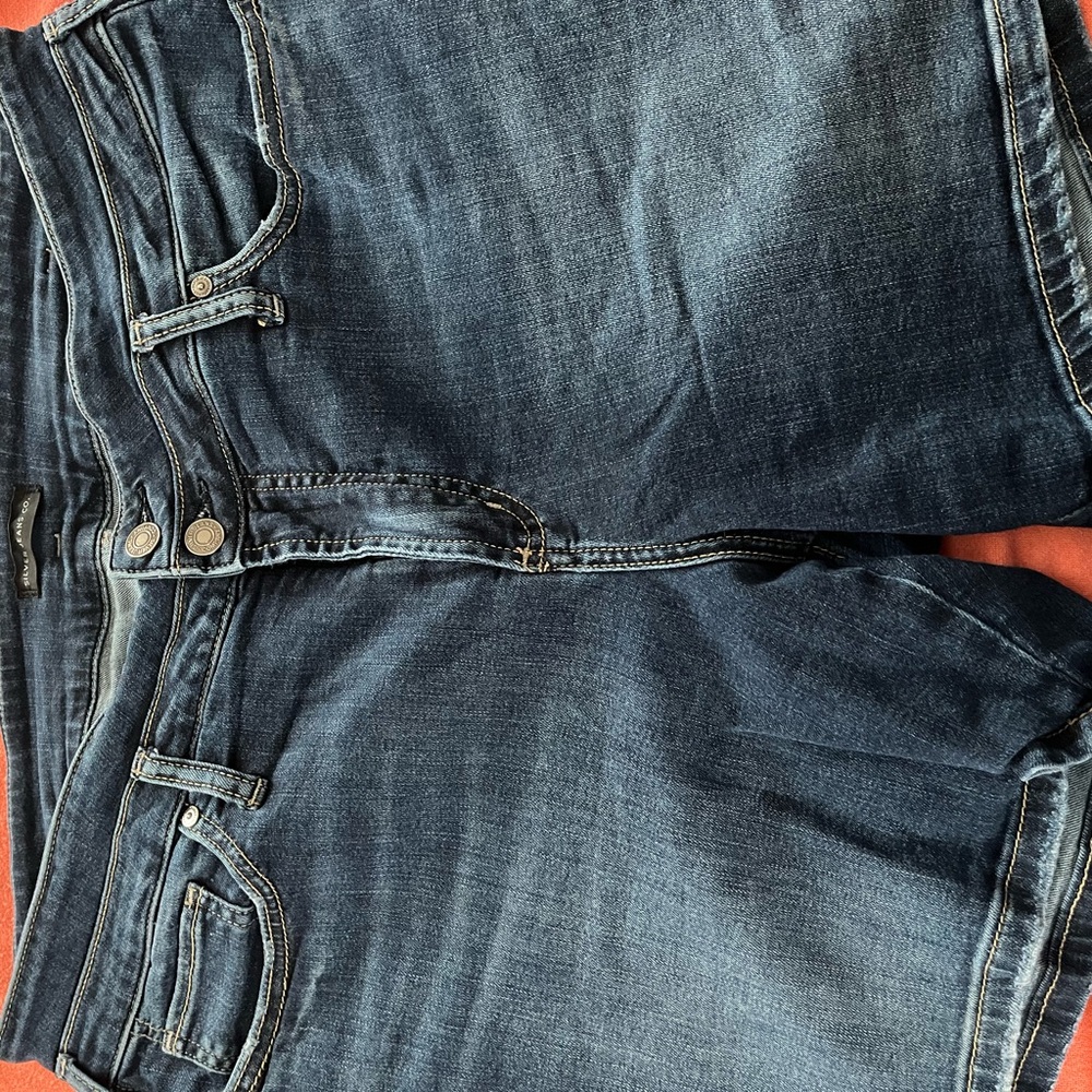 Silver Jeans Dark Indigo Denim Shorts